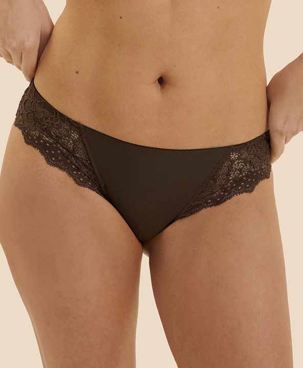 Slip donna Caresse Simone Pérèle colore cocoa-12A720