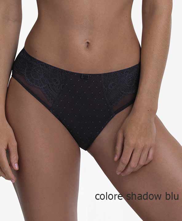 Slip medio donna linea Selma Rosa Faia shadow blu-1336