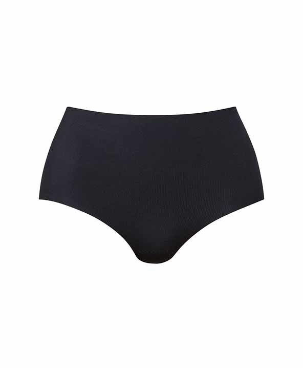Mutande Donna Hipster Vita Alta Multipack 6 Pezzi – Intimo Brasiliano In Cotone E Poliestere, Taglie Forti 1XL, Nero. Sexy, Traspiranti E Senza Cuciture. Confortevoli E Pratiche.