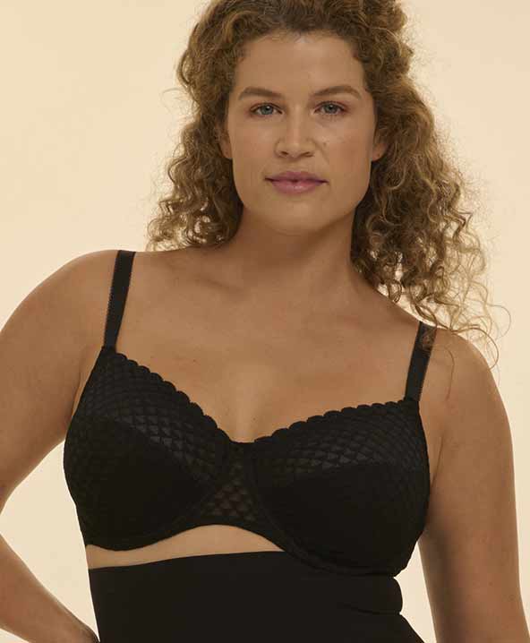 Reggiseno con ferretto coppe grandi Subtile Simone Perele-19Y320