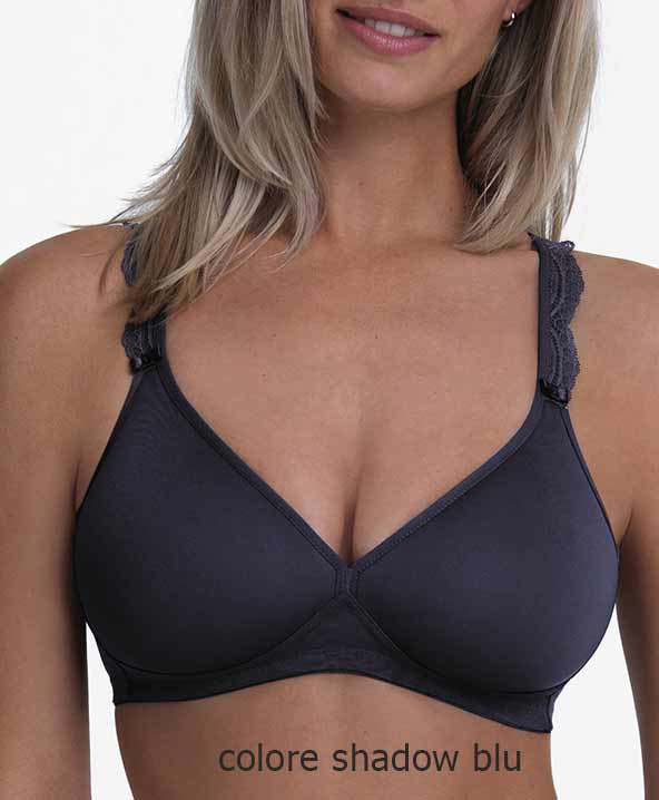 Reggiseno senza ferretto coppe Spacer Selma RF shadow blu