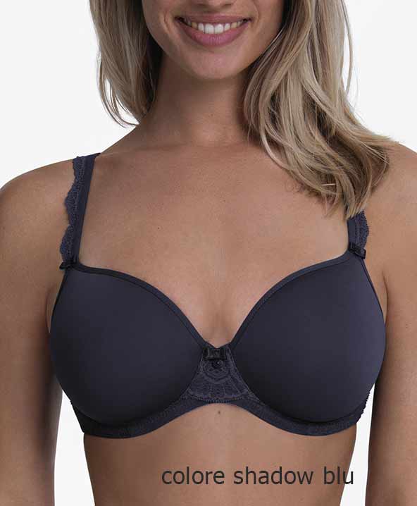Reggiseno con ferretto Spacer 3D Selma Rosa Faia shadow blu