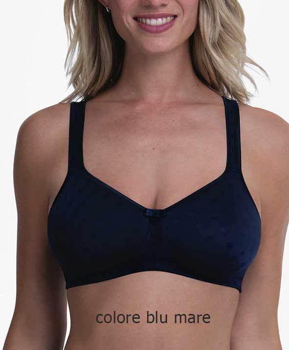 Reggiseno senza ferretto coppe Spacer Airita blu mare-5852