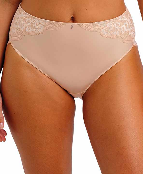 Slip alto donna con inserti in pizzo Emmaline Fantasie-102751