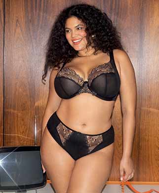 Linea Teagan Elomi Lingerie intimo donna Curvy